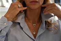 Collana Roman Gioielli Donna in Oro bianco Diamante 0.58 Ct COLLANA-D3-J - COLLANA-D3-J